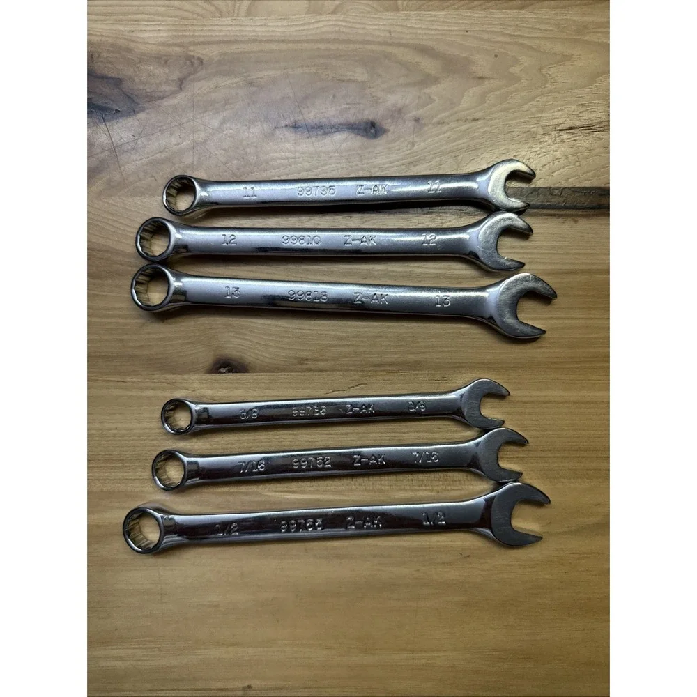 Craftsman 6 pc Standard SAE & METRIC MM Polished Wrench Set